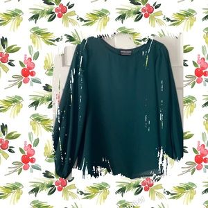 FRANK LYMAN RICH GREEN TOP